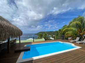 Vue imprenable sur la mer des Caraïbes